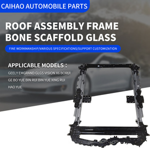 Ensemble de cadre de toit ouvrant Toyota en acier inoxydable 304 noir pour Camry Avalon, pièce de rechange et de réparation - Product Image 4