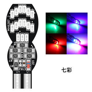 หลอดไฟความสว่างสูง 12V รุ่น T10 LED W5w 168 194 30smd สำหรับไฟภายในรถยนต์ - Product Image 5