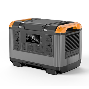 On Sale Portable Power Station 2400W 2016Wh <b>Solar</b> <b>Generator</b> Home Emergency Lifepo4 Battery With Cigarette Lighter Free Shipping - Product Image 4