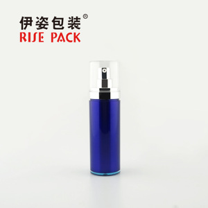 Chất lượng cao màu xanh đậm 15/30/50ml không có không khí Lotion chai cho chăm sóc da bao bì - Product Image 4