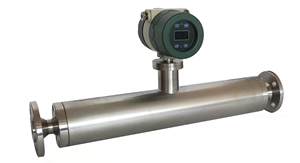 Débitmètre massique Coriolis à tube droit / Débitmètre massique Coriolis à tube droit pour gaz modérés, diamètre 1mm~200mm, température - Product Image 1