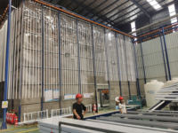 Profilés d'extrusion d'aluminium de fenêtres d'accessoires de marché de Tanzanie