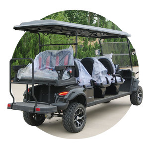 सड़क कानूनी 8 सीटें धातु स्टील प्लास्टिक क्लब कार इलेक्ट्रिक गोल्फ कार बग्गी स्कूटर कर्टिस कार्रो डी गोल्फ इलेक्को - Product Image 6