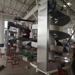 Convoyeur en spirale de Transport Produit au Deuxième Étage/de Levage Vertical Convoyeur À Vis En Spirale - Product Image 3