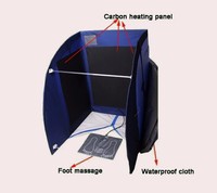 Tente amincissante portable à ozone, 1 personne, mini prix pour maison, dubaï, perte de poids, sauna infrarouge