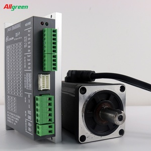ออลกรีนเซอร์โวมอเตอร์ 400W 24V-48V 3000rpm 10A 1.27n.m 2500 Ppr ชุดมอเตอร์เซอร์โว DC 6OM01330DC +DS-P400W สำหรับเครื่อง CNC - Product Image 4