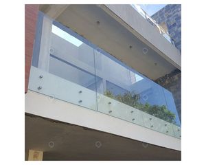 Rampe en verre Optima à l'extérieur à l'intérieur Rampe d'escalier Vente à chaud Rampe en verre <span class=keywords><strong>moins</strong></span> <span class=keywords><strong>cher</strong></span> - Product Image 3