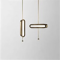Luminaire suspendu moderne et créatif pour chevet et salle à manger, style nordique, pour îlot et table à manger ronde.