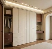 Armoire de rangement de chambre à coucher en bois massif de style chinois, écologique et de grande capacité