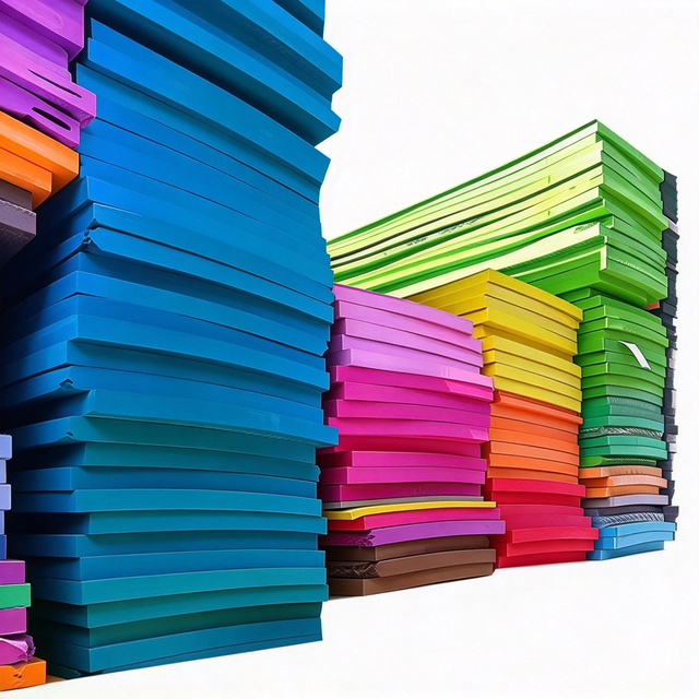 Eco-Friendly Seamless Custom Size Foam 1mm 1.5mm 2mm Thick Eva Foam Sheet for Handmade Shock-proof Packaging