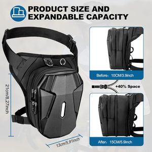 Bolsa de Pierna Impermeable para Motocicleta, Estilo Deportivo, en Oferta - Product Image 3