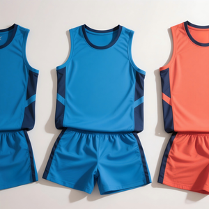 Maillot de volley-ball pour femmes uniformes de volley-ball bleu jaune vêtements de volley-ball de compétition professionnels personnalisés - Product Image 5