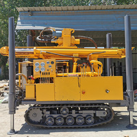 Plate-forme de forage multifonctionnelle pneumatique pour puits d'eau 160m équipement de forage