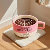 Fabricante divertido taza de café forma gato cama lavable camas para mascotas para cachorro y gatito al por mayor