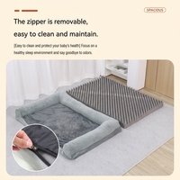 Lit pour chien orthopédique en mousse alvéolée, canapé moelleux pour animaux de compagnie, tapis lavable, lit pour chien orthopédique, Hundebett