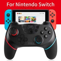 Manette sans fil pour Switch, compatible avec PC, joystick avec fonction 6 axes/Turbo/ergonomique
