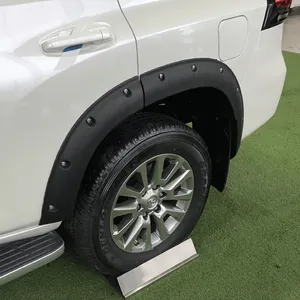 Llamarada de guardabarros de coche Universal para Toyota Land Cruiser Prado 150 2018-2022 FJ Cruiser rueda arco guardabarros bengalas