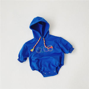 Hot Selling Cute Kid Clothes Unisex Baby Wear Sweater Knitted Baby Jumpsuit <b>Newborn</b> Hoodie Baby Boys' Rompers - Product Image 2