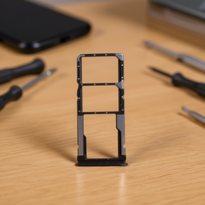 Pour Xiaomi Redmi Note 10 Pro, tiroir de carte SIM noir, double emplacement, prise en charge de la carte Micro SD - Product Image 3