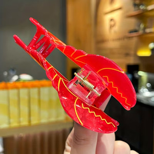 Nuevo Diseño de Pinza para el Cabello con Forma de Cangrejo Marino, Pinza para el Cabello con Forma de Medusa para Mujer - Product Image 6