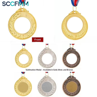 Plaques de médailles personnalisées, médailles en métal doré par sublimation, médailles de compétition, cadeau pour les événements sportifs et les marathons