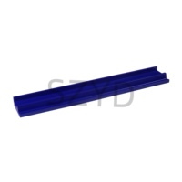 Support de jeu de Mahjong en bois de couleur bleue imprimé 19 pouces supports de jeu de Mahjong en bois de pin avec poussoirs magnétiques ensemble de 4