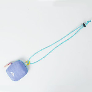 ChangRong <strong>Fun</strong> Color Recycled Material Mini <strong>Bag</strong> with Zippered Pouch, Integrated Carabiner &amp; Interior Slip Pocket for Daily Use - Product Image 3