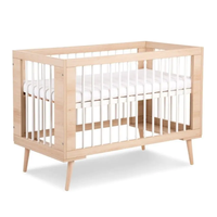 Prix usine chinois multifonctionnel 4 en 1 lits bébé en bois pour meubles de chambre bébé 2024