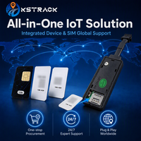 Carte SIM IoT en gros pour traceurs GPS et appareils intelligents avec prise en charge des réseaux 2G GSM 4G LTE, suivi par PC et transmission de données à distance