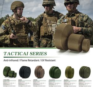 Sangle en nylon tactique Molle Jingye anti-âge ignifuge OEKO-TEX 25 mm (1 pouce) camouflage A-TACS UCON - Product Image 3