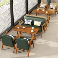 Juego de Sillas de Madera Modernas de Lujo para Restaurante, Sofás y Sillas para Comedor, Muebles Comerciales para Restaurantes, Cafeterías, Hoteles y Exteriores