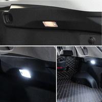 Ampoule de coffre arrière à LED 12V pour Toyota RAV4 Prius Sienna Alphard Yaris Prime Harrier Venza, 1 pièce
