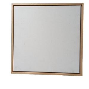 Khung Treo Tường Trang Trí Bằng Gỗ Màu Trắng Đen Để Vẽ Tranh Vải Bố Trống - Product Image 1