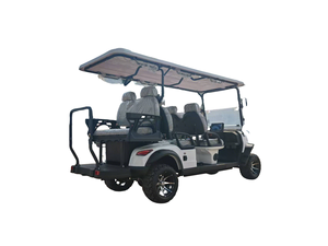 Voiturette de golf 6 places 72V, carrosserie moulée par injection intégrale, suspension indépendante, propulsion arrière, pour visites touristiques, CE, 80 km d'autonomie - Product Image 4