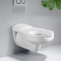 ORTONBATH ADA Toilette murale blanche avec projection de 700 mm Articles sanitaires en céramique pour salles de bains pour personnes handicapées Ortonbath