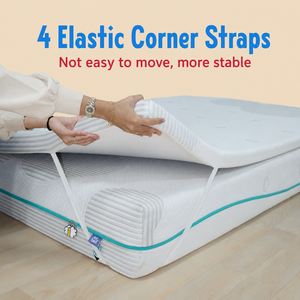 Donnez à vos matelas un nouveau confort avec le surmatelas en mousse haute densité E Z Bed Aloe Vera de 5 cm pour une utilisation polyvalente. - Product Image 5