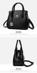 Purses and Handbags for Women Fashion Ladies PU <b>Leather</b> Top Handle Satchel Shoulder Tote <b>Bags</b> - Product Image 4