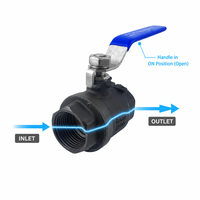Válvula de Bola de 2 Piezas de Acero al Carbono WCB 1000 WOG con Rosca NPT BSP, Válvula de Bola de Dos Piezas con Palanca para Agua, Aceite, Gas, Tuberías Industriales