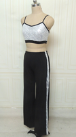 Costume de danse pour filles, justaucorps de ballet en lycra imprimé pour adultes, justaucorps de scène pour enfants, justaucorps de danse à manches longues pour robot