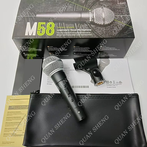 Micrófono Cardioide Profesional M58 para Grabación de Podcasts en Estudio y Canto en Vivo - Product Image 6