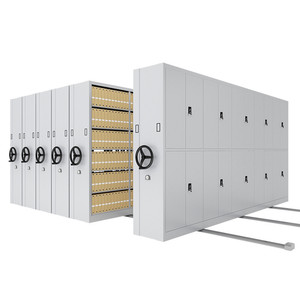 Lưu trữ tập tin khối lượng di động máy nén Kệ hệ thống thư viện lưu trữ trường thép di chuyển kệ sách kệ - Product Image 1
