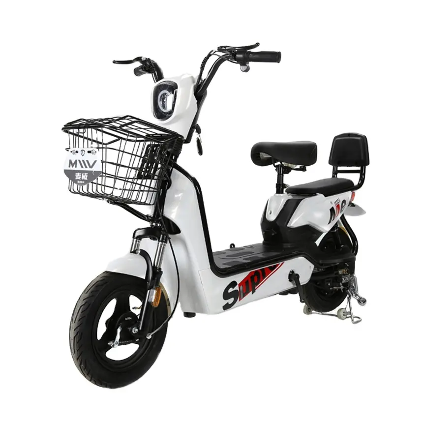 Sepeda listrik-Bicicleta eléctrica con pedal para adulto, 350W, 48v, 12a