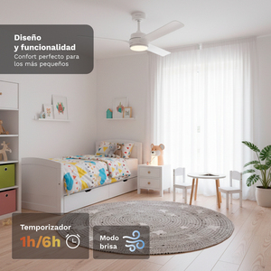 Ventilatore da Soffitto Grunkel Skyeasy52 52 Pollici DC con Luce e Telecomando - Product Image 3