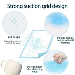 Großhandel <span class=keywords><strong>Super</strong></span> Absorbent Einweg Welpen Toiletten matte Atmungsaktive auslaufs ichere Hygiene Schlaf polster für Haustiere aus SAP-Material - Product Image 5