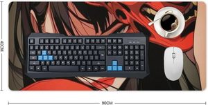 <span class=keywords><strong>Tapis</strong></span> de <span class=keywords><strong>souris</strong></span> de jeu en caoutchouc personnalisé en gros, anime, chauffant, ergonomique, confortable, filles <span class=keywords><strong>manga</strong></span>, 1000x500, imperméable, bureau - Product Image 3