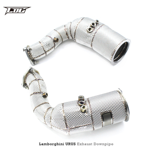 Tuyau de descente d'échappement prix usine pour Lamborghini <span class=keywords><strong>URUS</strong></span> 4.0 2020-2023 tuyau de descente en acier inoxydable avec OPF/DPF - Product Image 3