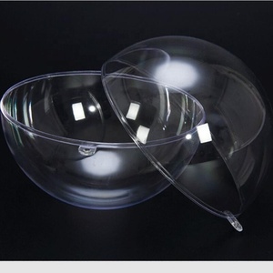 Boules en plastique transparent et ajouré, taille personnalisée, 100 pièces - Product Image 4