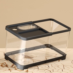 2025 Nieuwe Aankomst Desktop Schildpad <span class=keywords><strong>Aquarium</strong></span> Met Milieuvriendelijke Hoes Voor Thuis Klein Balkon Of Woonkamer - Product Image 4