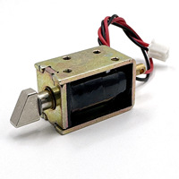 Serrure à solénoïde mini-biseautée 12 V CC, verrou électrique pour contrôle d'accès avec course de 5 mm