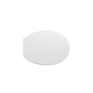 Sedile WC Moderno Allungato Bianco per Eos Vaso Riace in Plastica PP con Bidet Elettronico Telecomandato per Bagno - Product Image 1